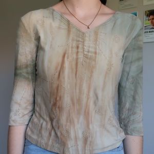 Green long sleeve shirt